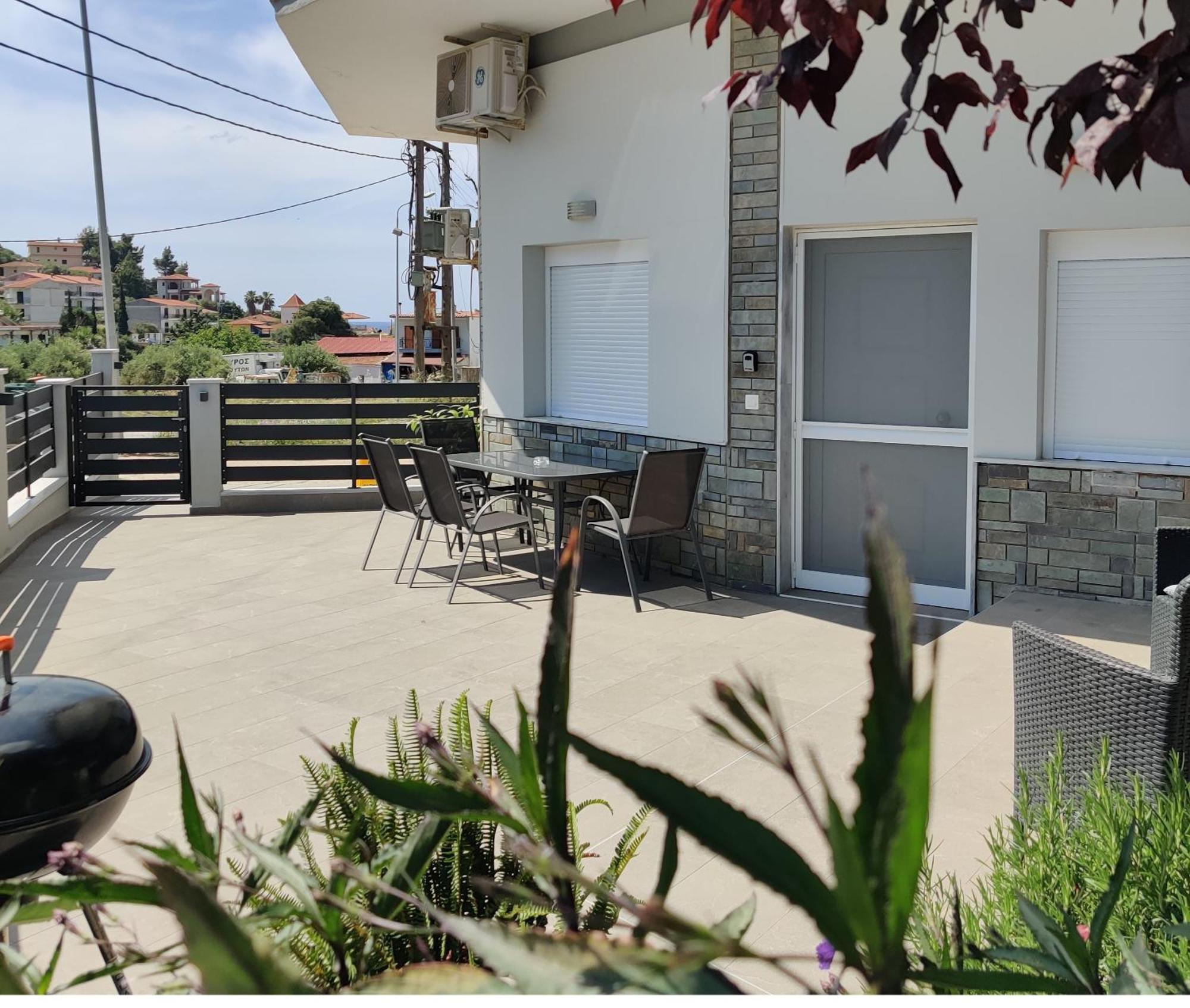 Mare Monte Luxury Apartments 3 Nea Skioni Buitenkant foto